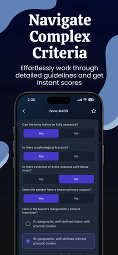 Radiology App Dark Mode